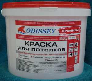 Водная эмульсия для потолка