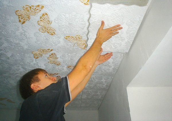 Панели потолочные из пенополистирола