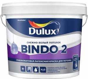 Краска для потолка Dulux