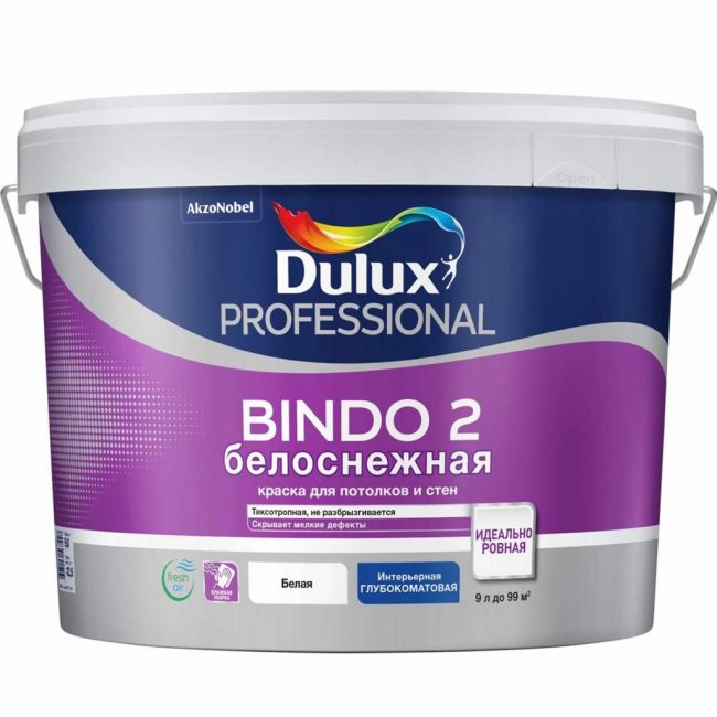 Цветные покрытия Dulux тиксотропны, эластичны и непрозрачны