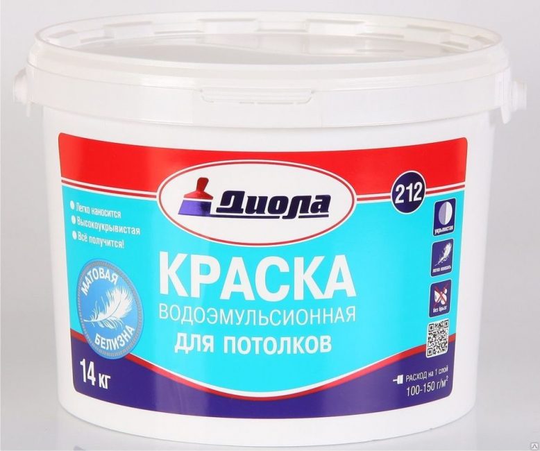 Раствор на водной основе быстро сохнет и не имеет запаха при покраске